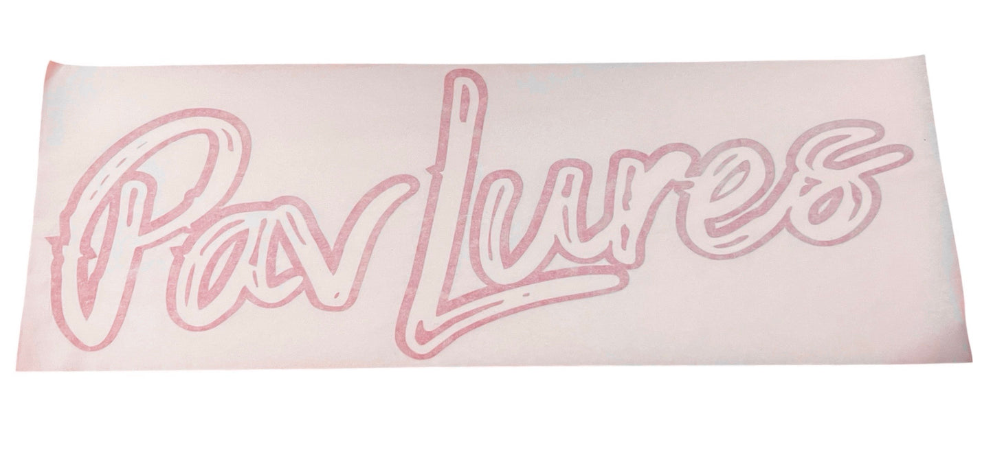 PavLures Boat Decals
