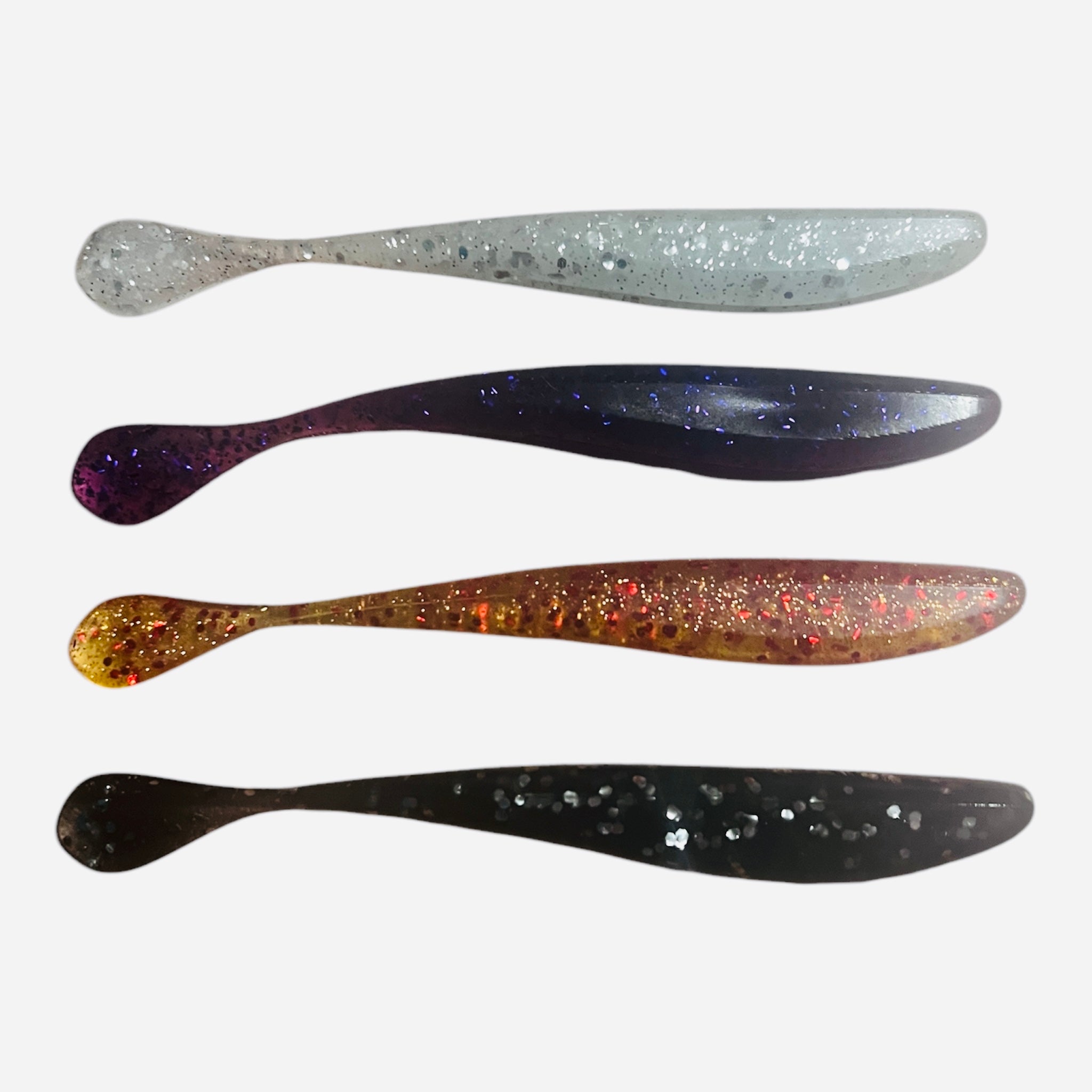 Whippin' Tails Soft Plastic Baits - 4.5